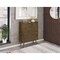 Manhattan Comfort Bogart Accent Cabinet in Rustic Brown and Nature 255BMC9 - alternate 3